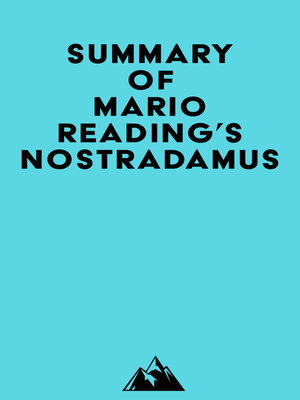 cover image of Summary of Mario Reading's Nostradamus